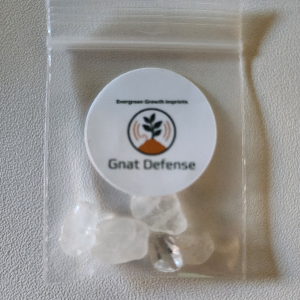 Gnat Defense Frequency Imprinted Crystals
